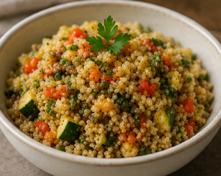 Quinoa aux petits légumes