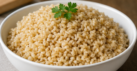 Riz complet vapeur